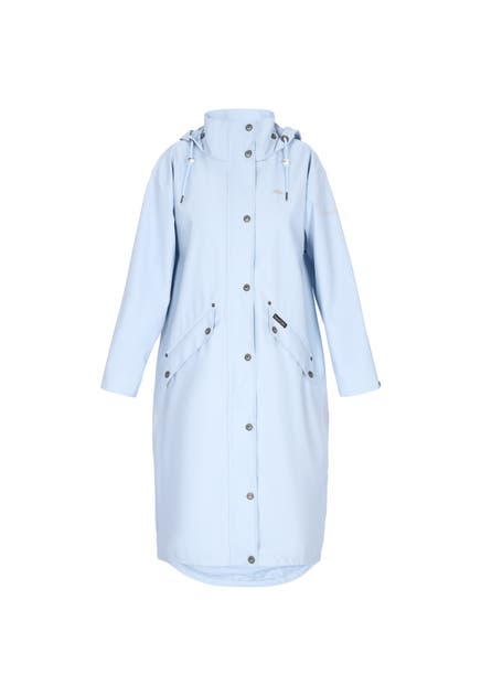 SCHMUDDELWEDDA Regenjacke light blue