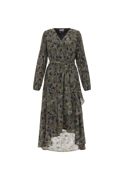 DREIMASTER Casual-Kleid black flower