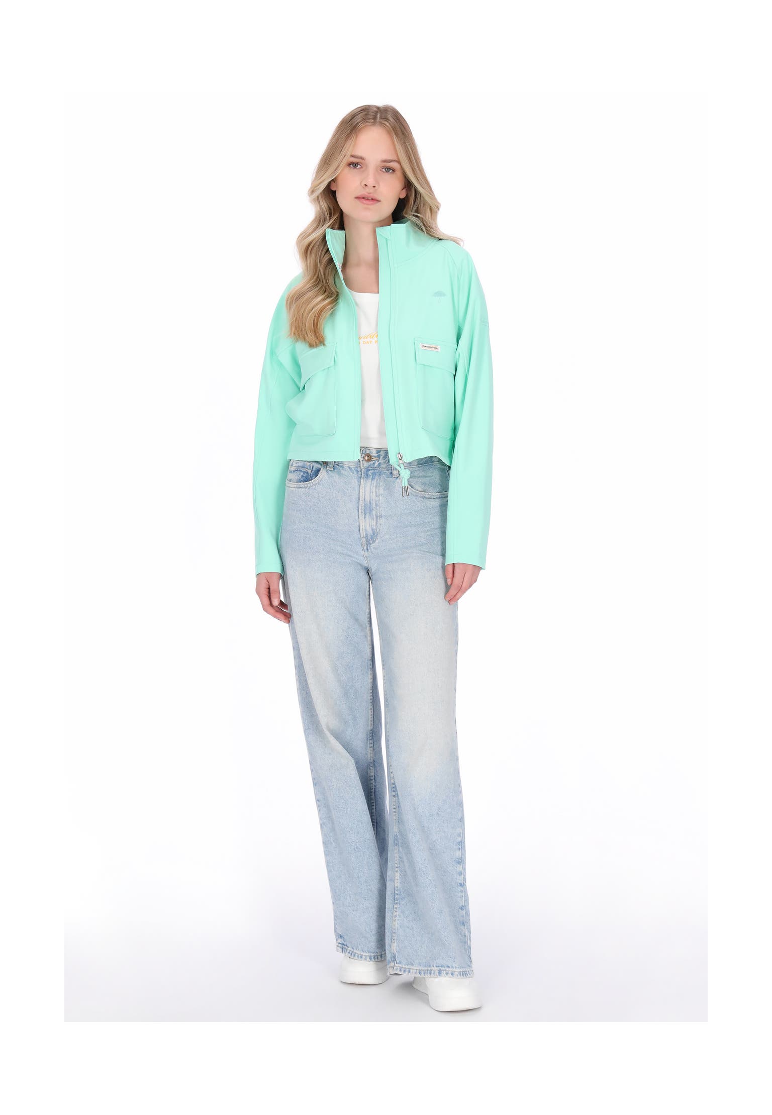 SCHMUDDELWEDDA Übergangsjacke mint, Bild 1