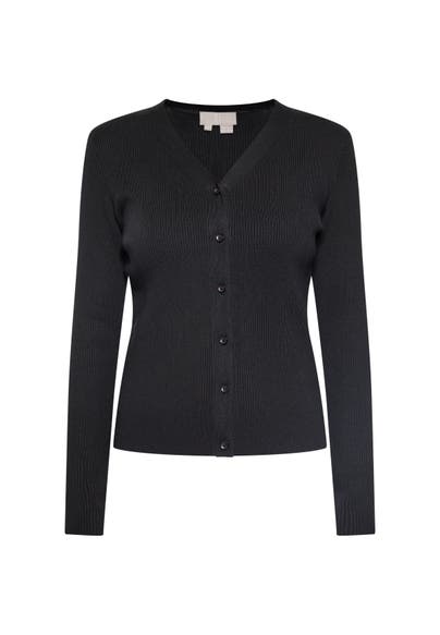 DREIMASTER Strickjacke Schwarz