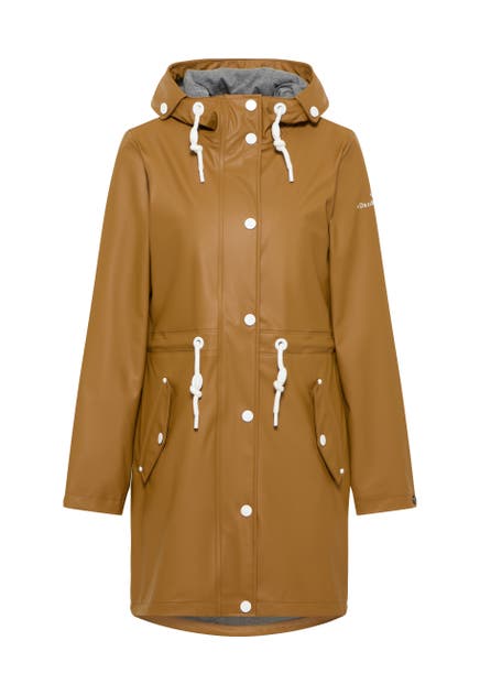 DREIMASTER Regenjacke Dunkelsand