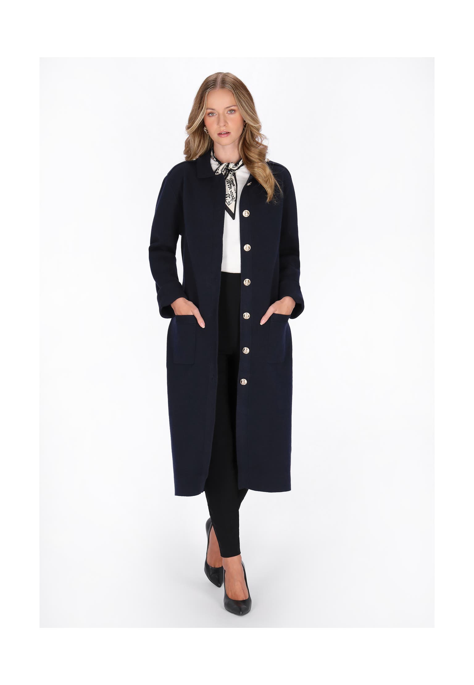 DREIMASTER Mantel navy, Bild 1