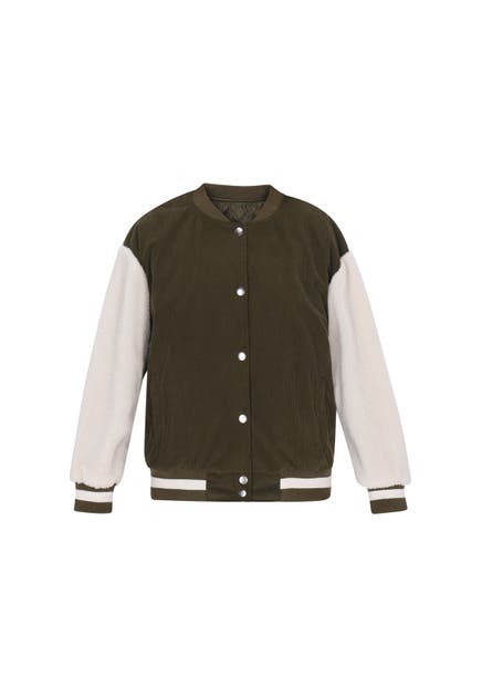 MYMO Blouson Green Olive Darksand