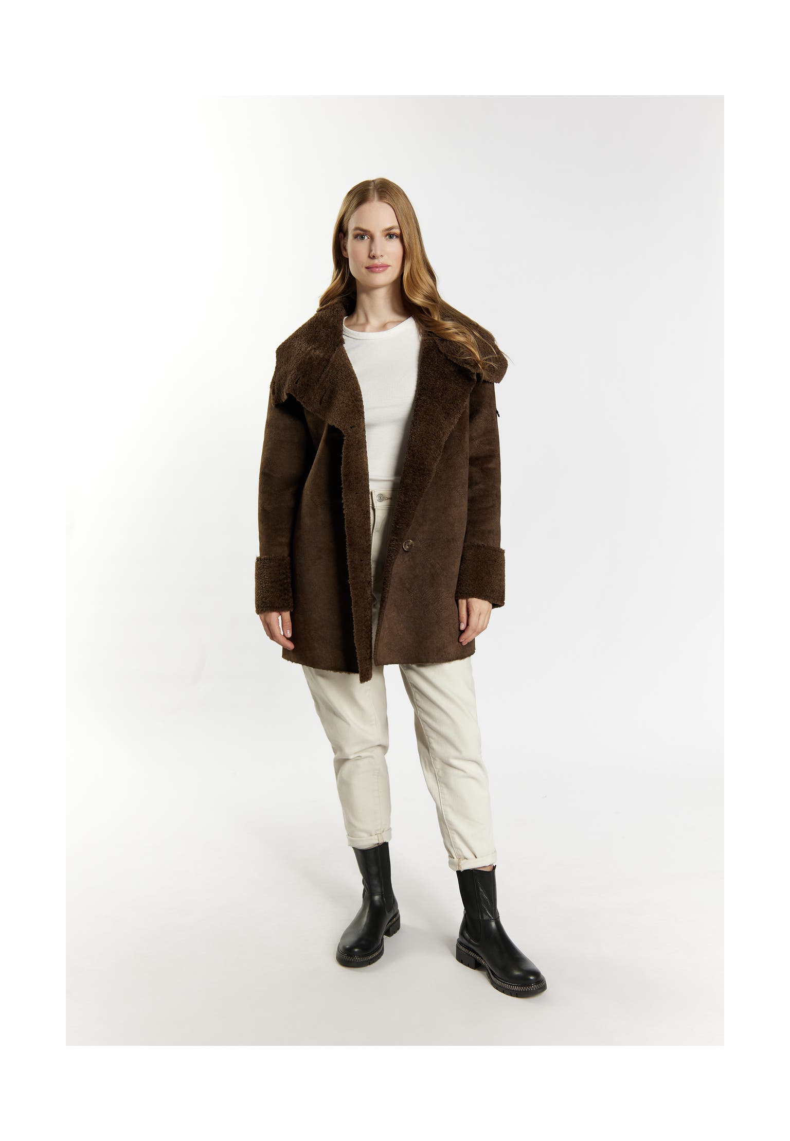 DREIMASTER Übergangsjacke Braun, Bild 1