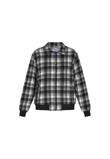 DREIMASTER Übergangsjacke black white