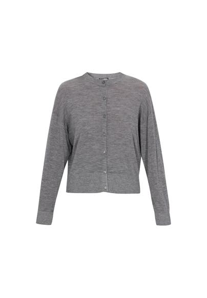 DREIMASTER Strickjacke grey melange
