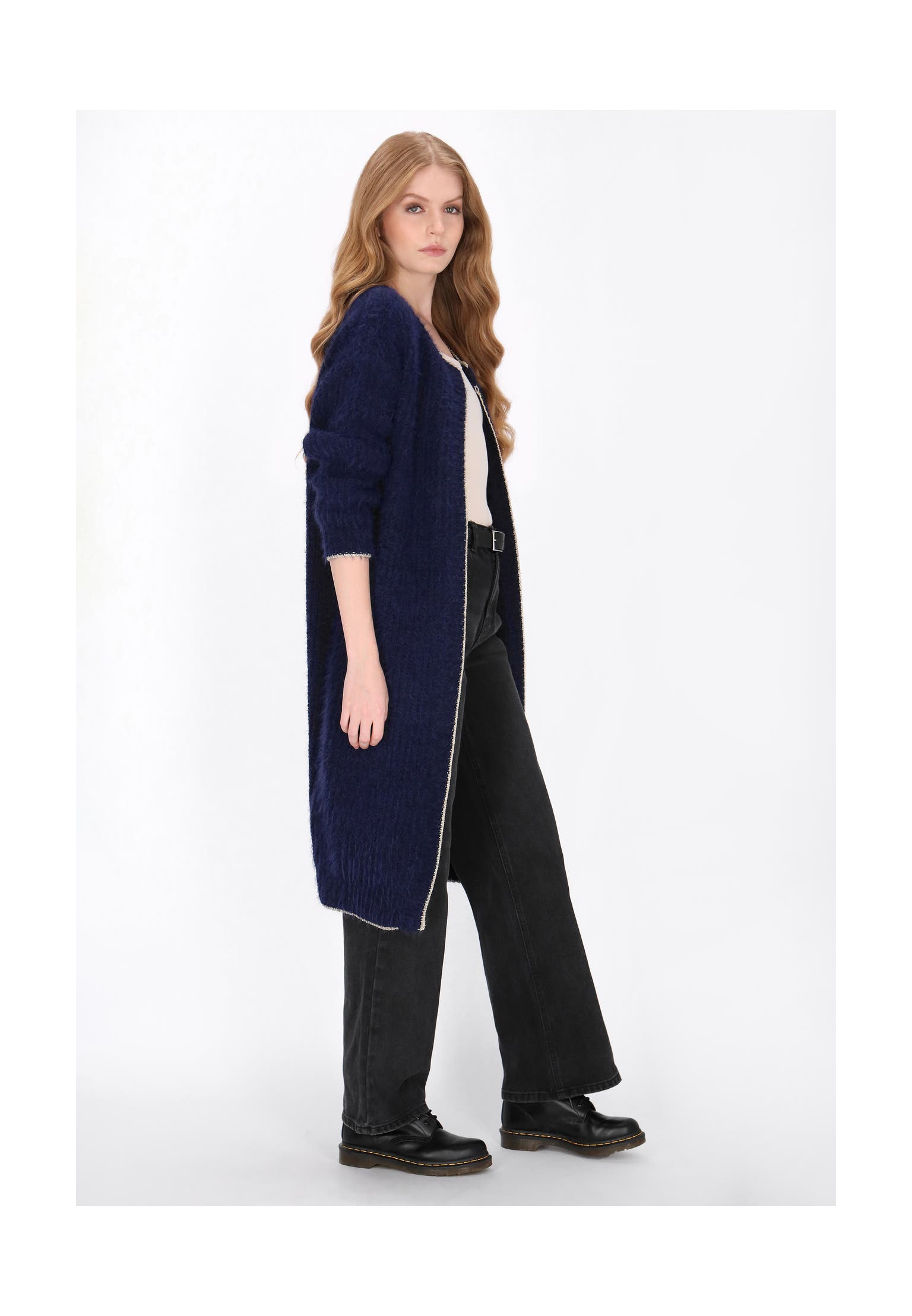 DREIMASTER Strickjacke navy, Bild 1