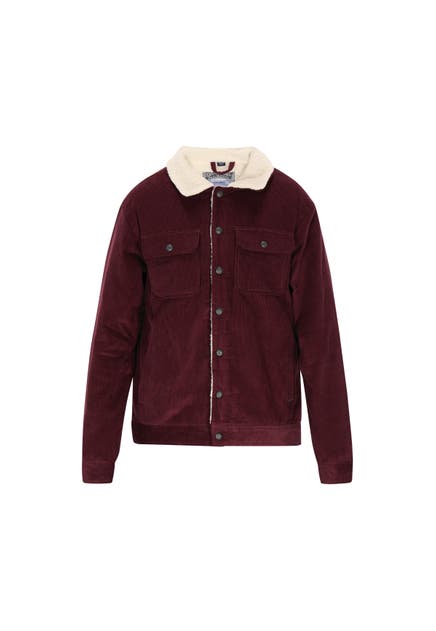 DREIMASTER Übergangsjacke burgundy