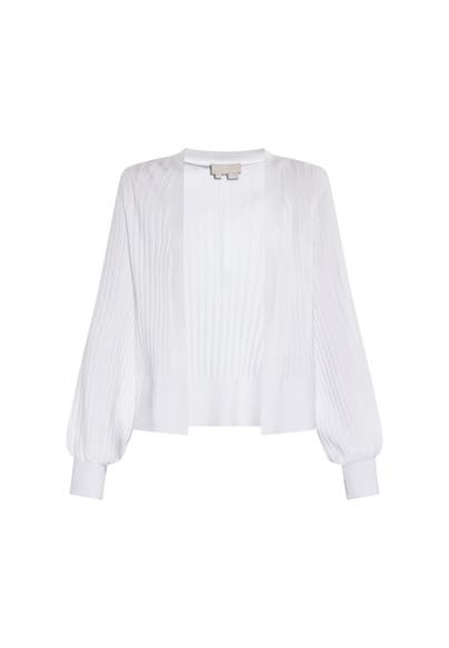 DREIMASTER Strickjacke Weiss