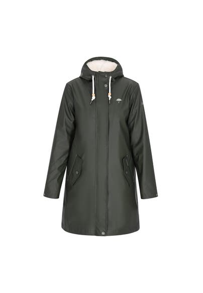 SCHMUDDELWEDDA Regenjacke olive