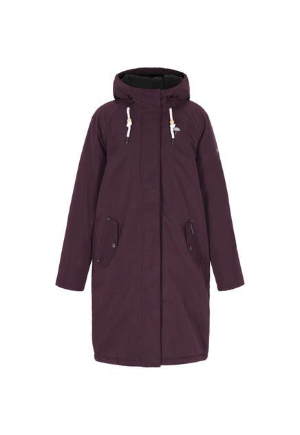 SCHMUDDELWEDDA Parka Dunkelviolett