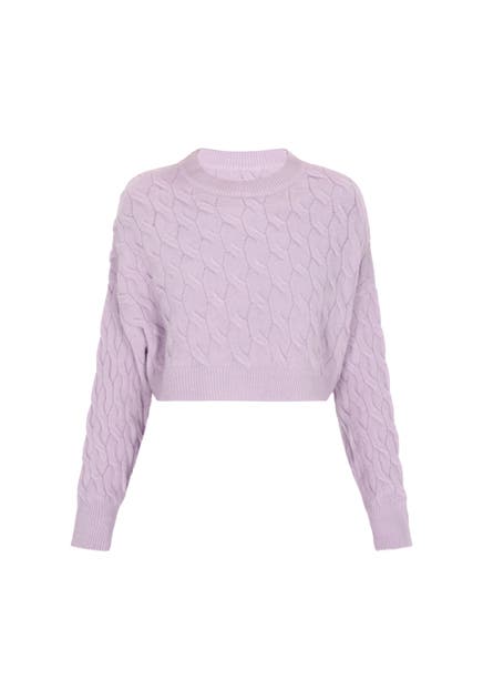 DREIMASTER Pullover Lavendel melange