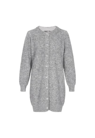 DREIMASTER Strickjacke grey melange