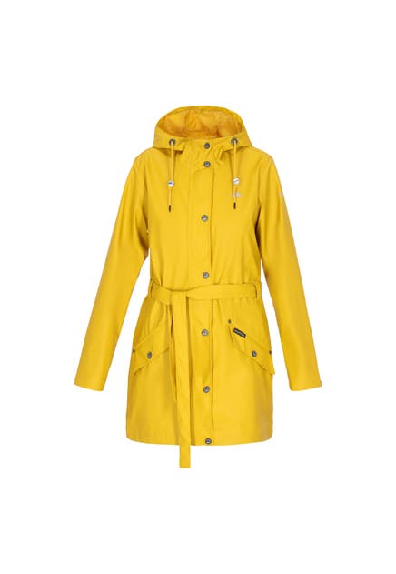 SCHMUDDELWEDDA Regenjacke curry yellow