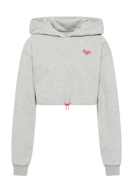 MYMO Sweatshirt Hellgrau Melange