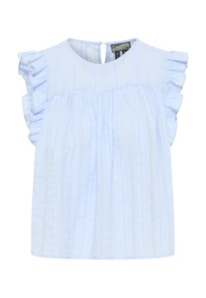 DREIMASTER Casual-Bluse Hellblau