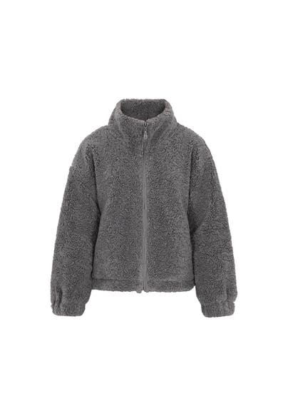 DREIMASTER Lederjacke grey