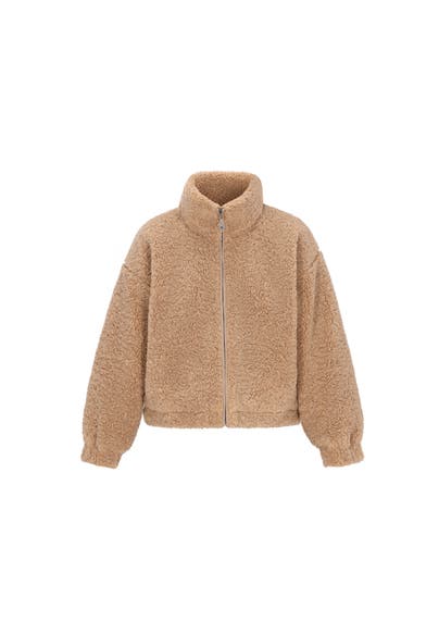 DREIMASTER Lederjacke sand