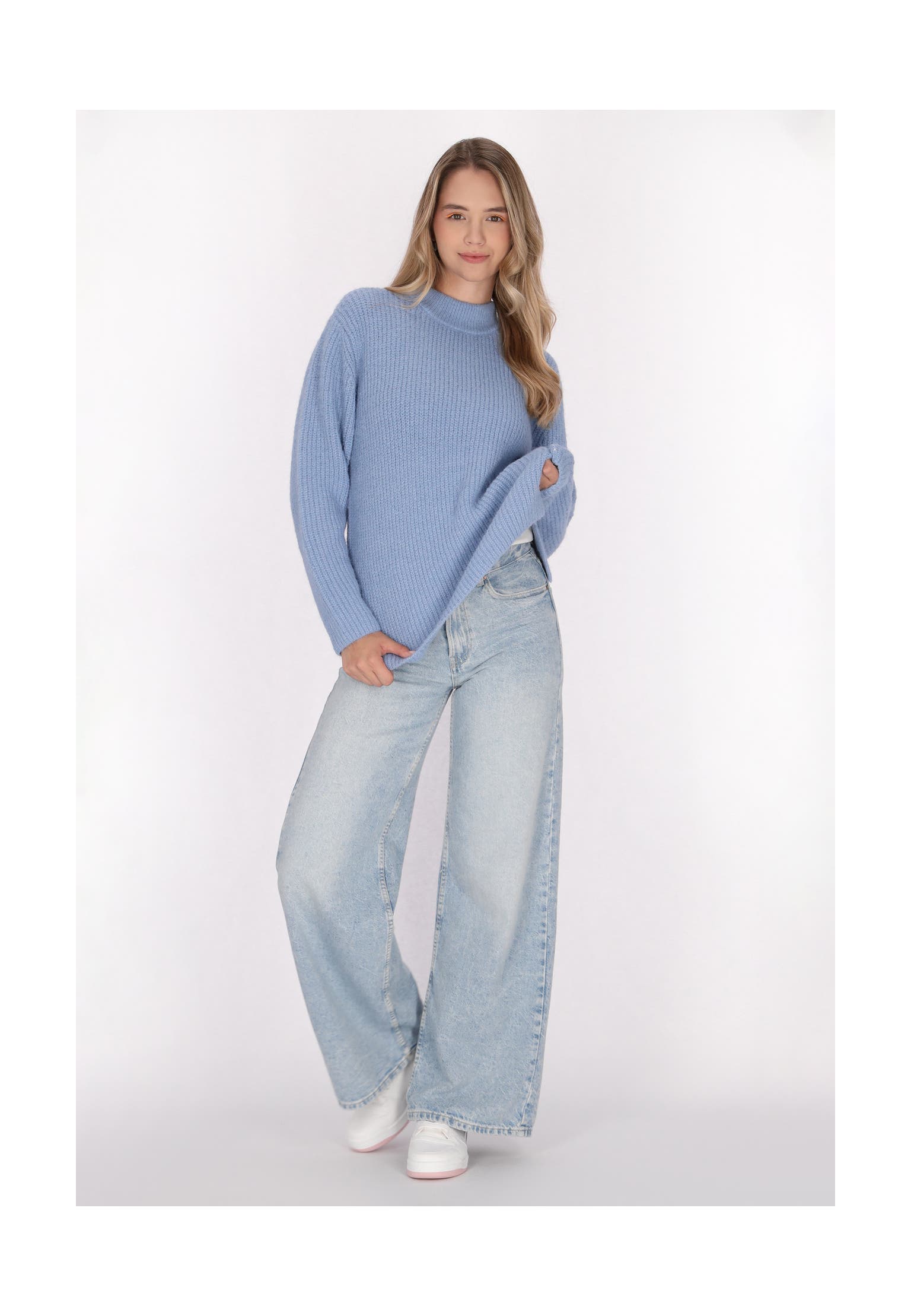MYMO Strickjacke Hellblau, Bild 1