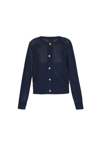 DREIMASTER Strickjacke navy