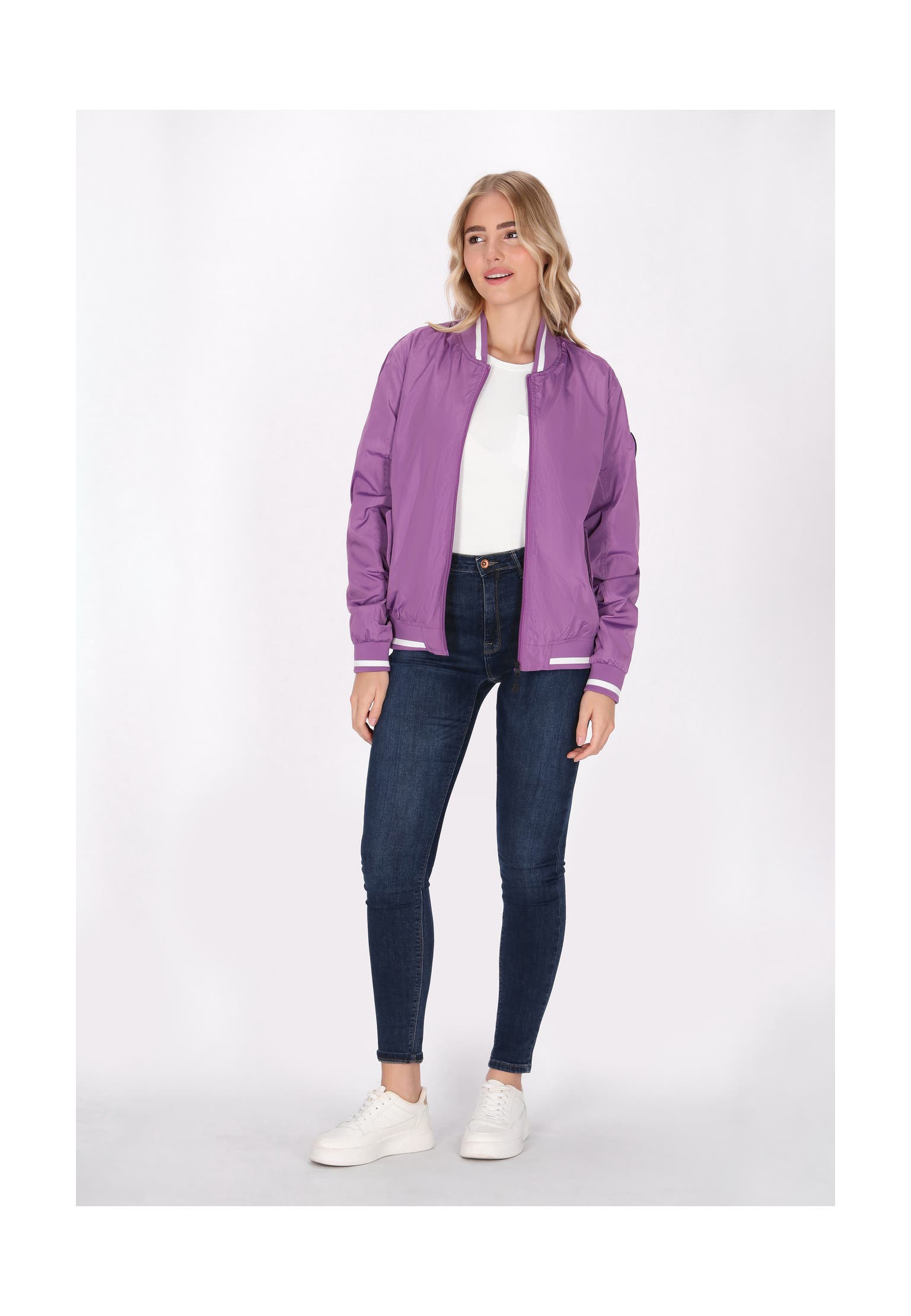 SCHMUDDELWEDDA Übergangsjacke Lila, Bild 1