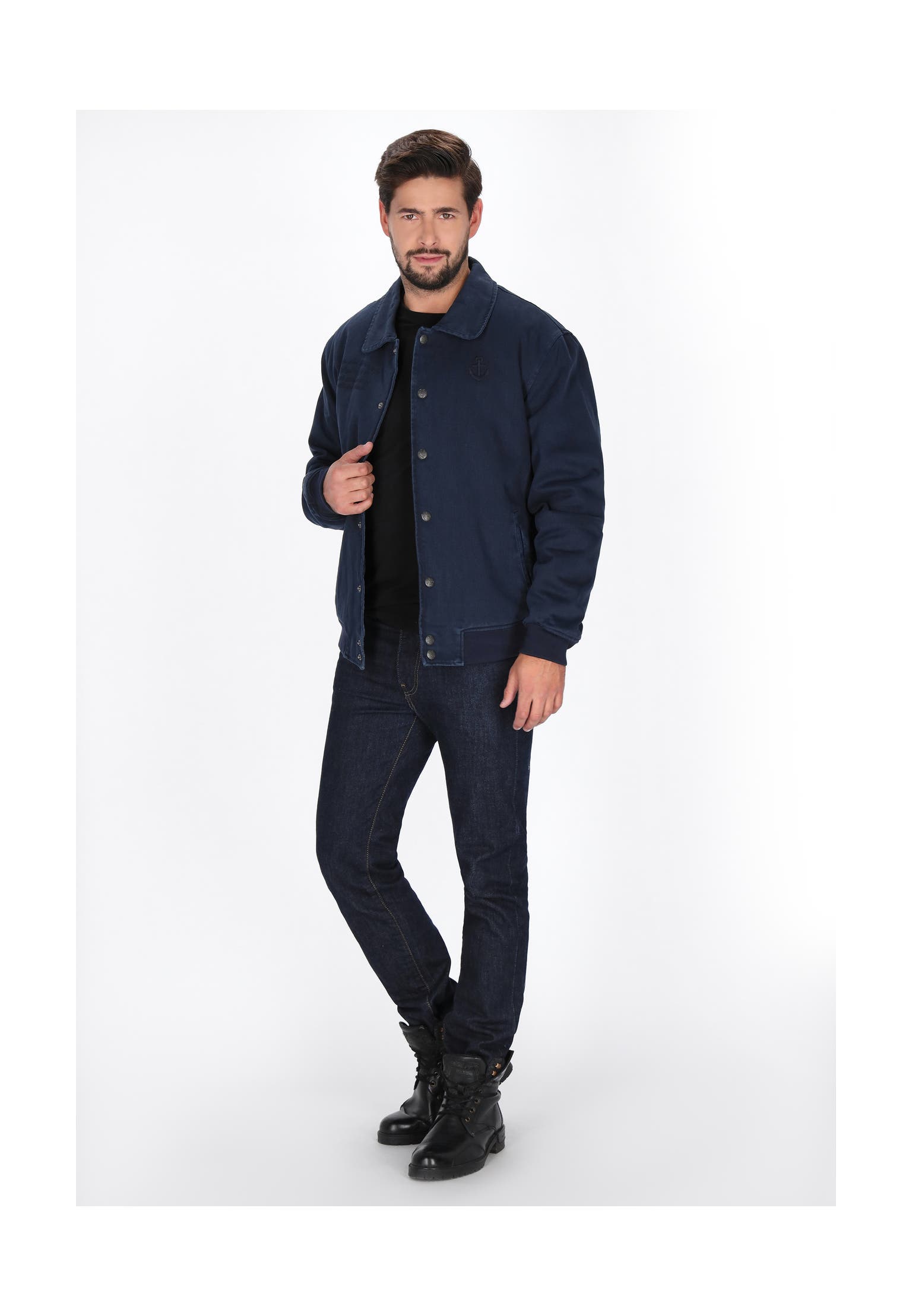 DREIMASTER Übergangsjacke navy, Bild 1