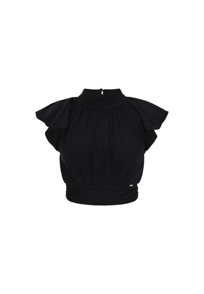 DREIMASTER Casual-Bluse black