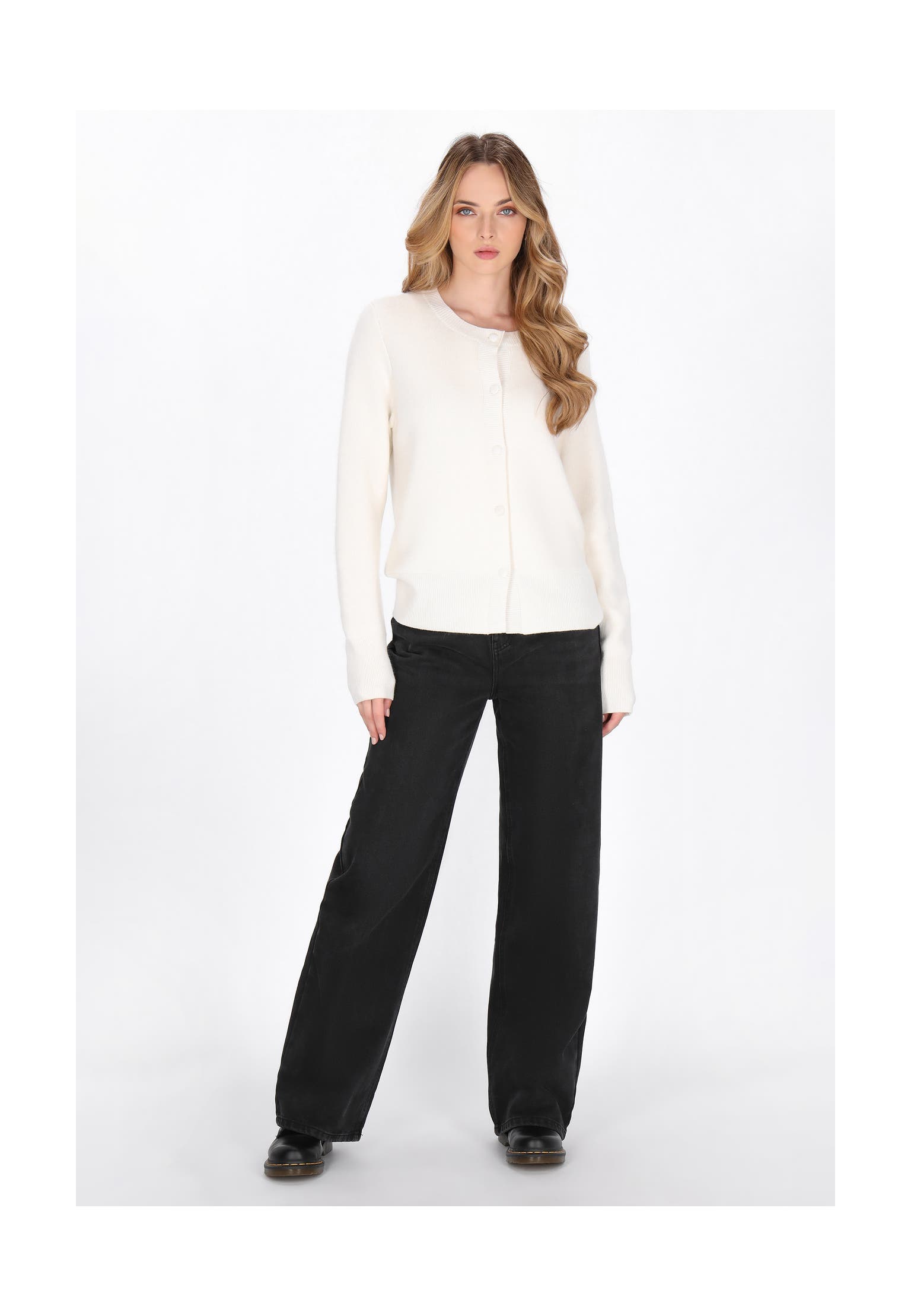 DREIMASTER Strickjacke offwhite, Bild 1