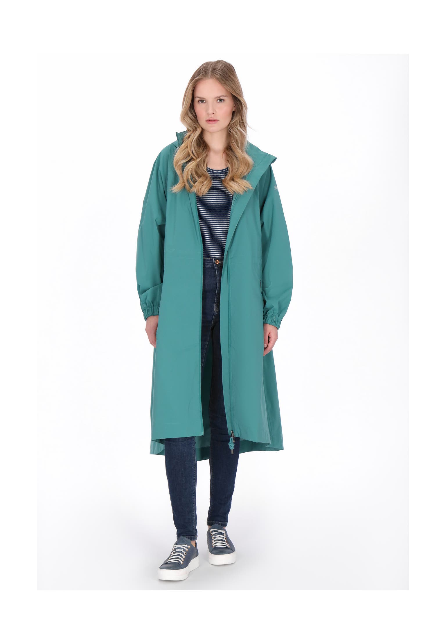 SCHMUDDELWEDDA Regenjacke dark teal, Bild 1