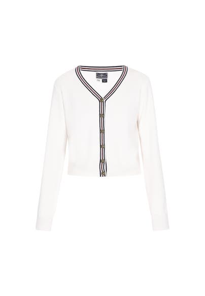 DREIMASTER Strickjacke offwhite
