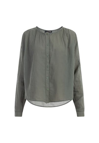 DREIMASTER Casual-Bluse Oliv
