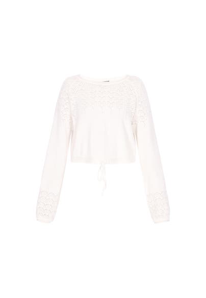 DREIMASTER Pullover offwhite