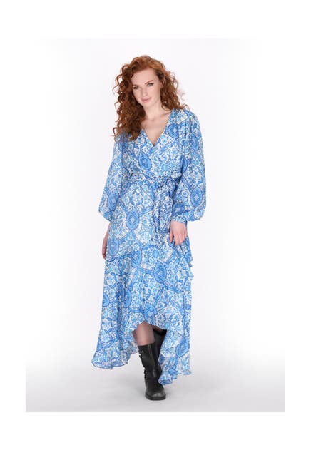 DREIMASTER Maxikleid turquoise