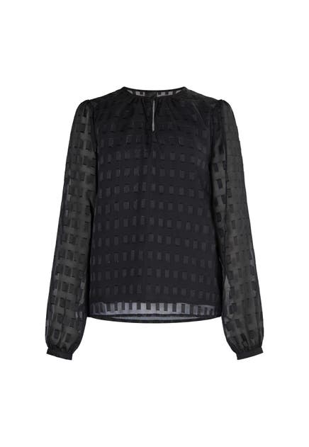 DREIMASTER Casual-Bluse Schwarz