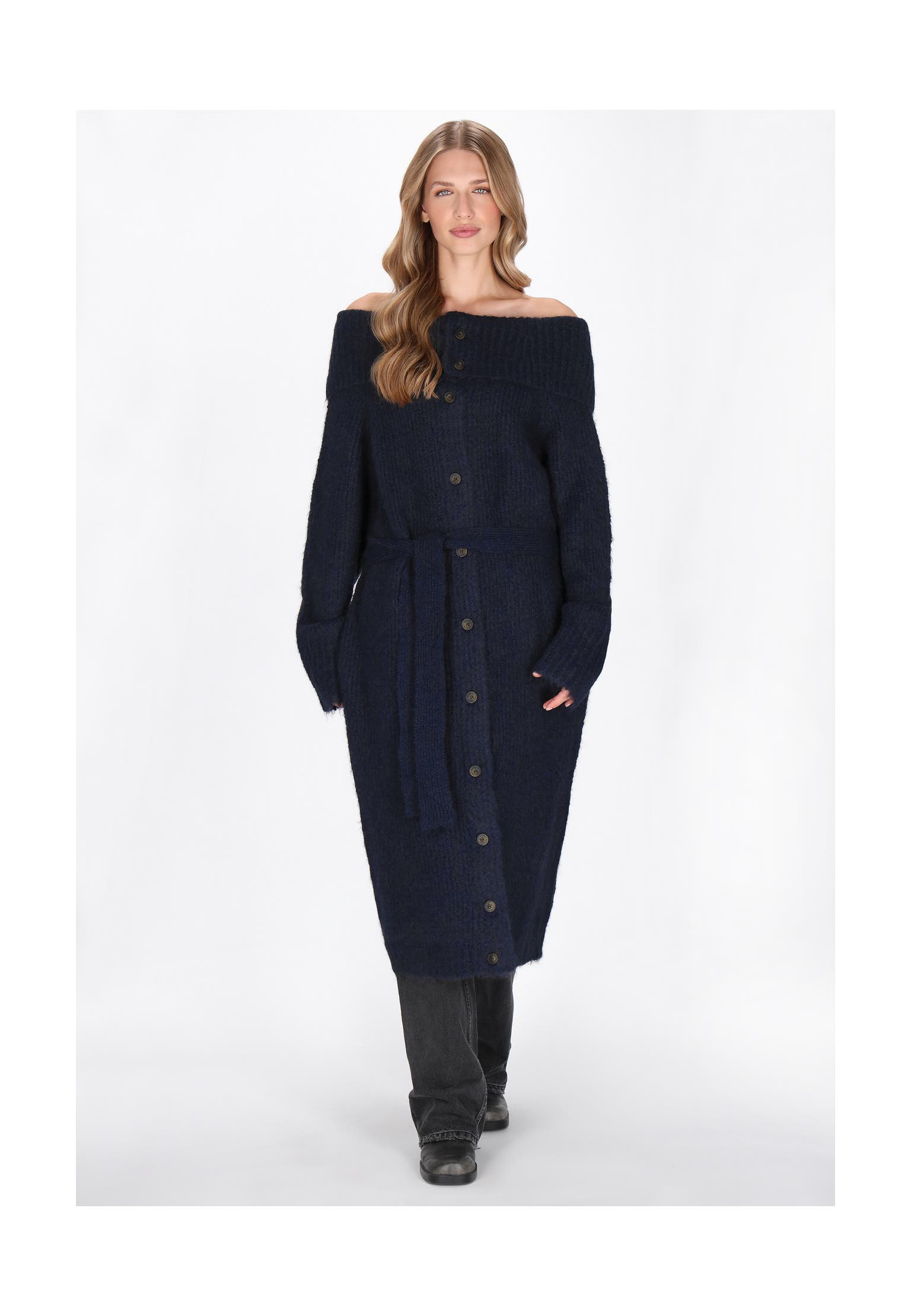 DREIMASTER Strickjacke navy, Bild 1