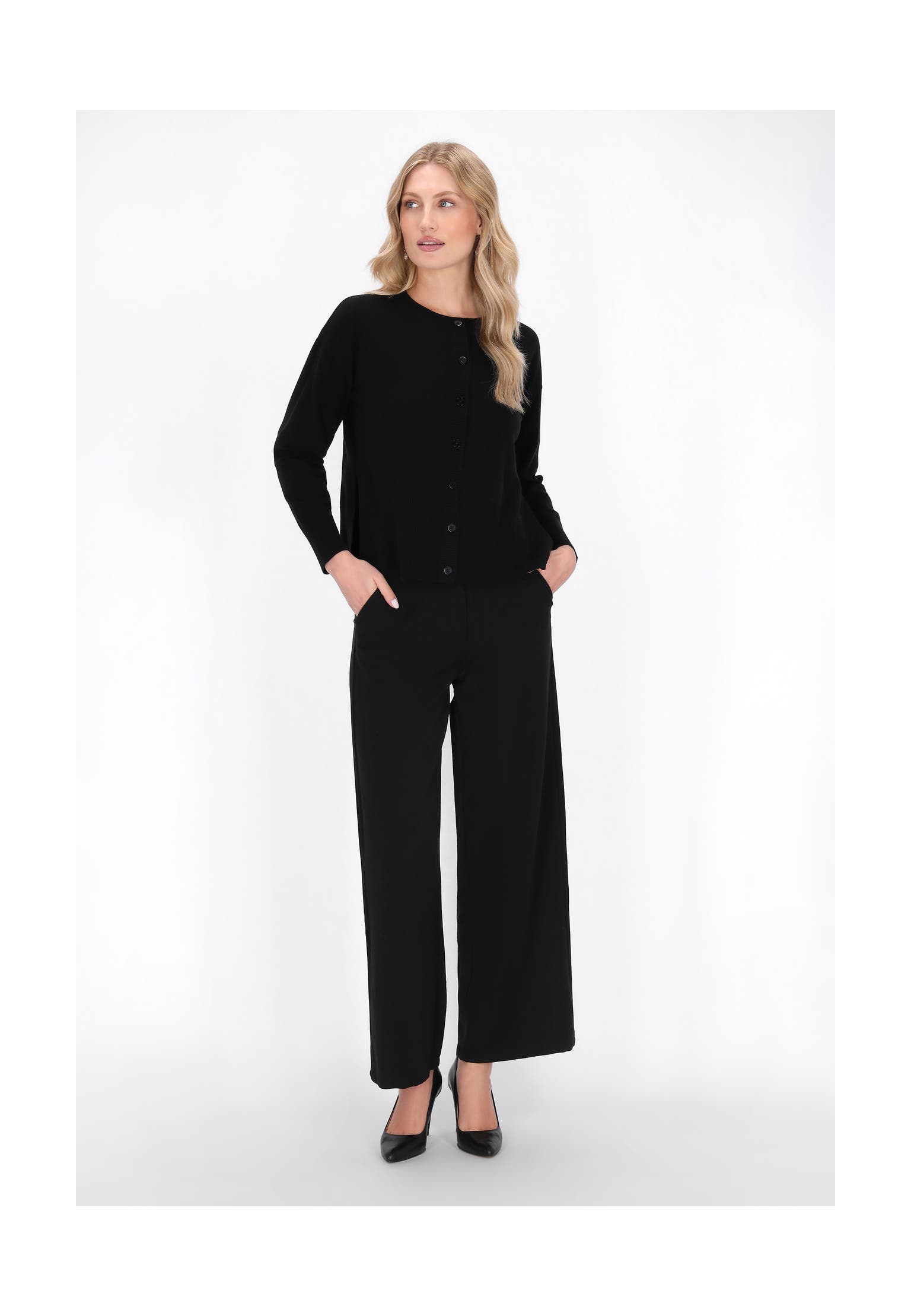DREIMASTER Strickjacke black, Bild 1