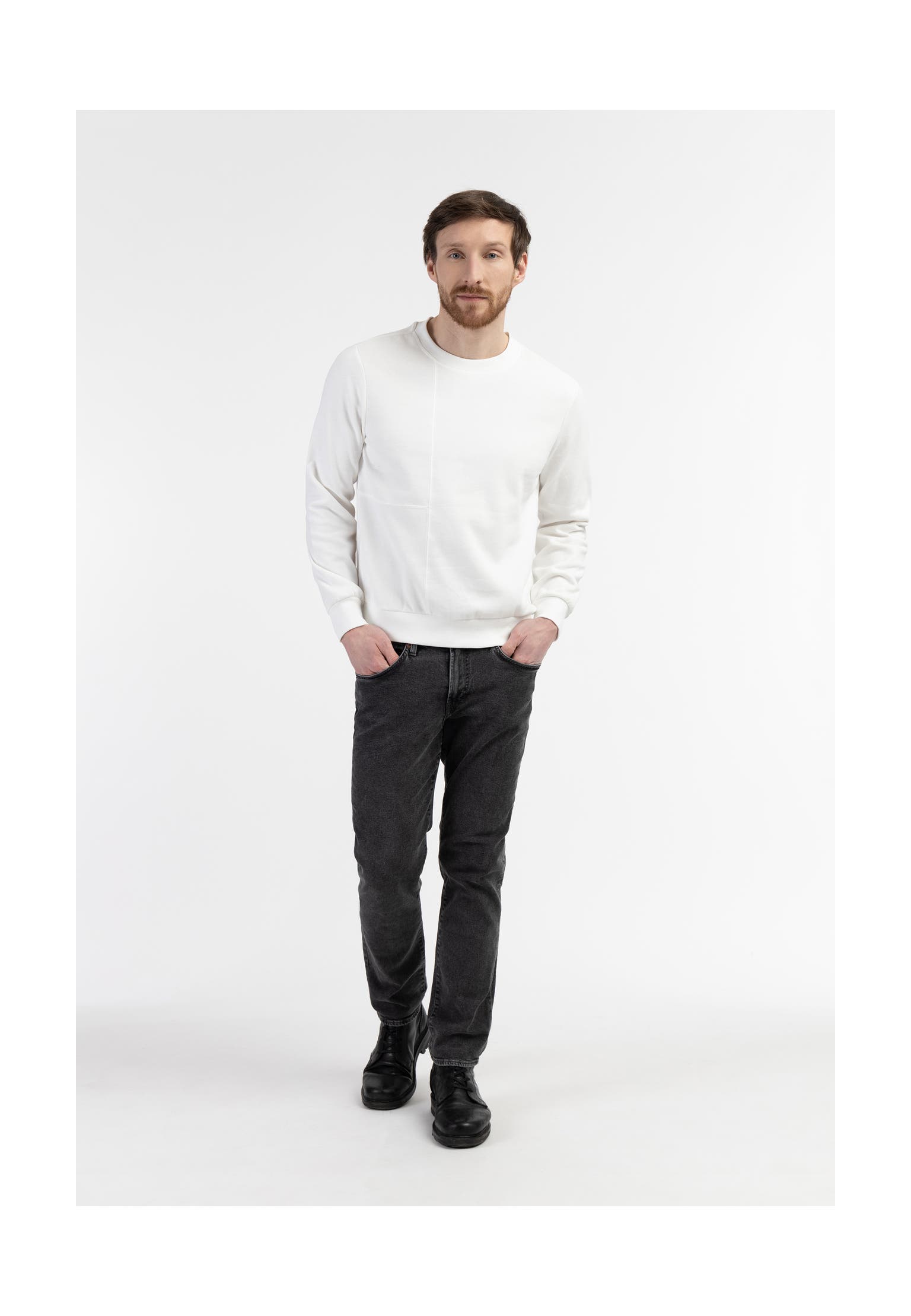 DREIMASTER Sweatshirt Wollweiss, Bild 1
