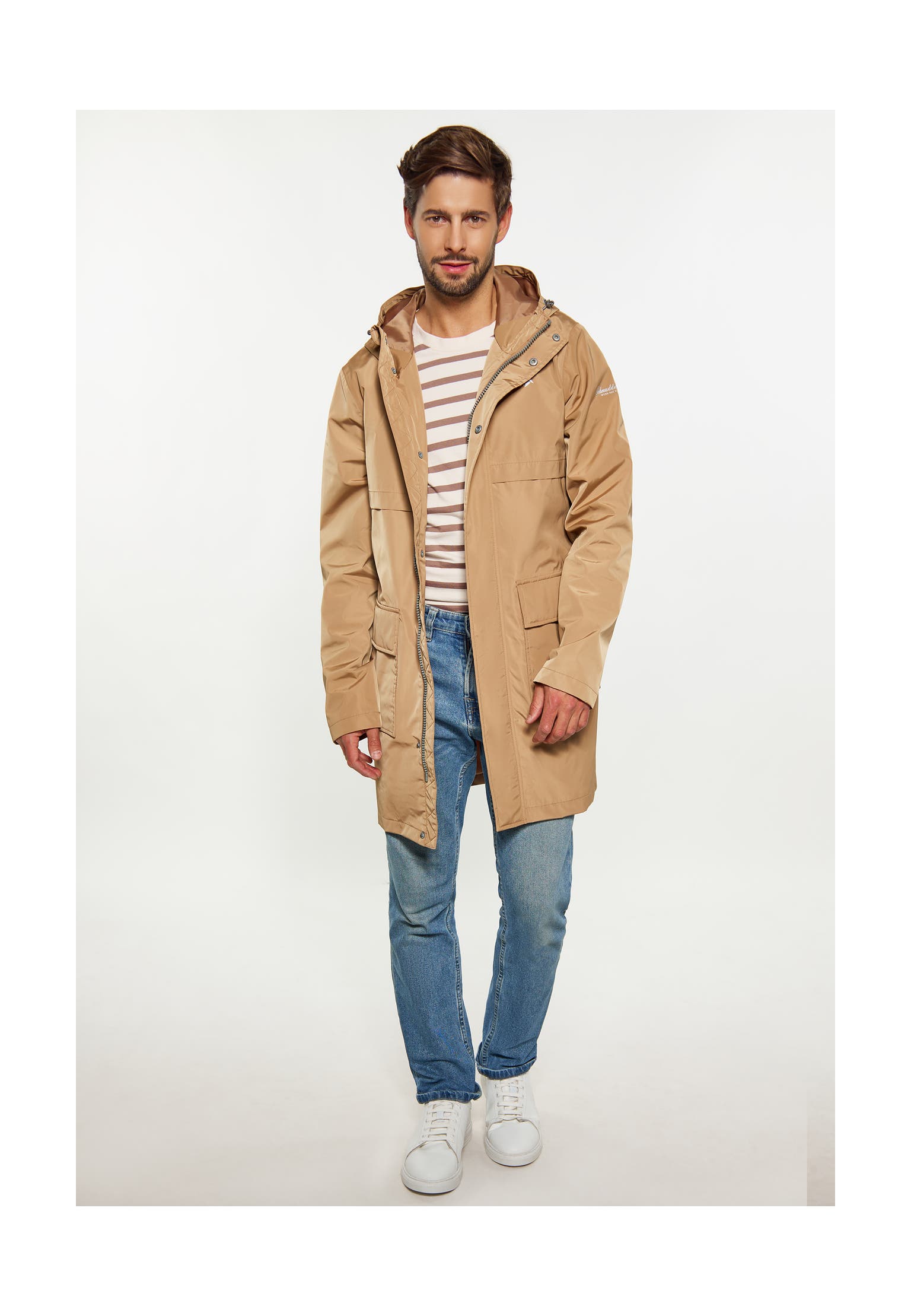 SCHMUDDELWEDDA Regenjacke Sand, Bild 1