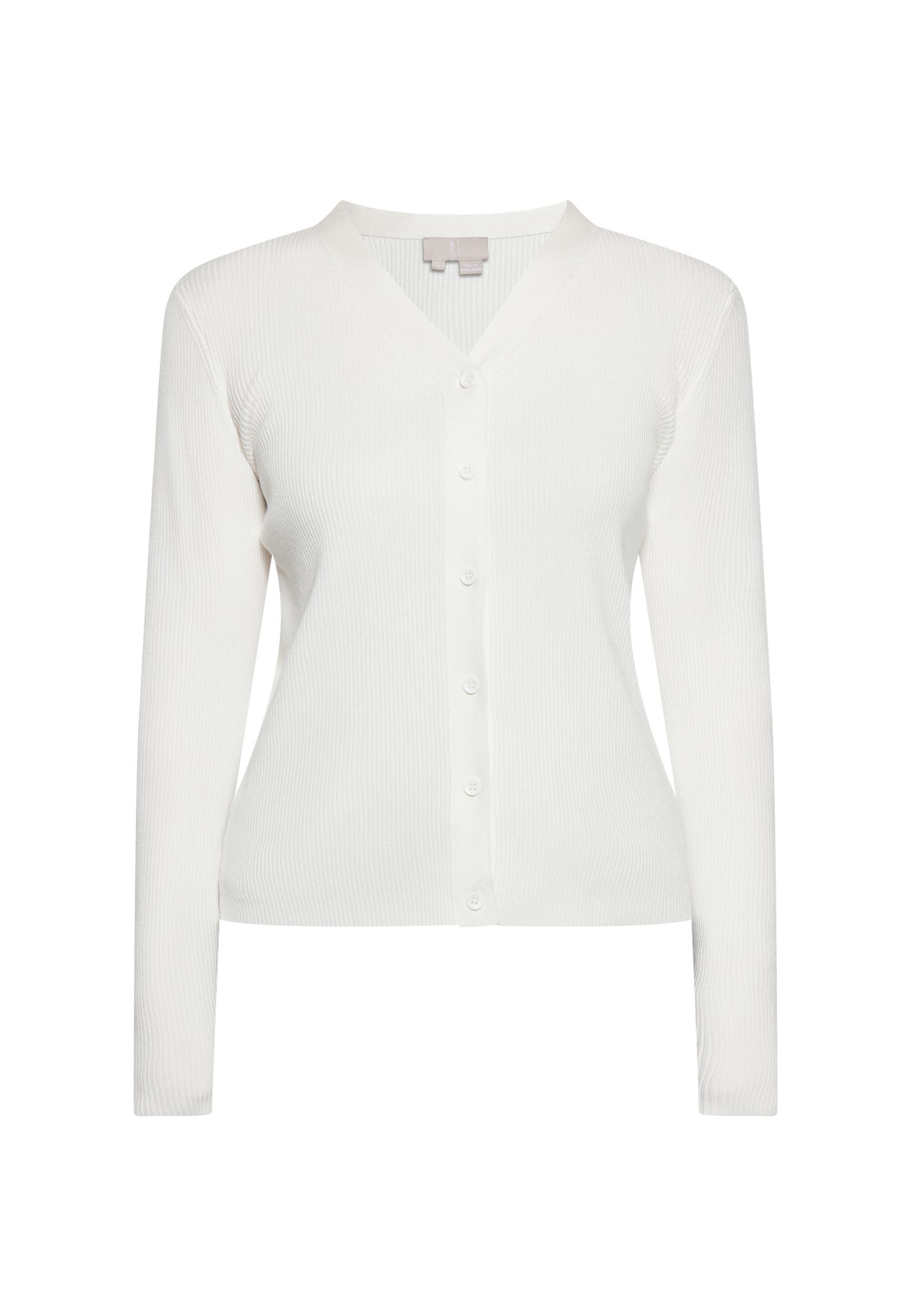 DREIMASTER Strickjacke Wollweiss, Bild 1