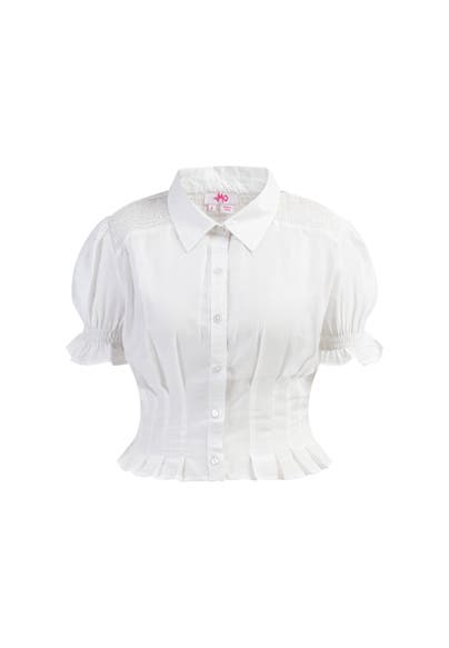 MYMO Casual-Bluse Weiss