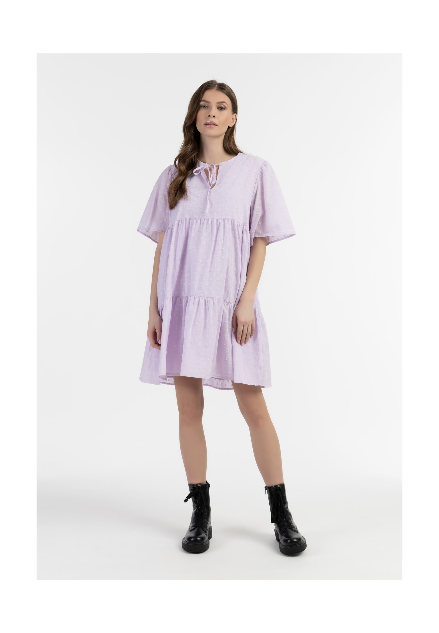 DREIMASTER Casual-Kleid Helllila, Bild 1