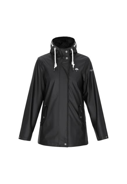 SCHMUDDELWEDDA Regenjacke Black