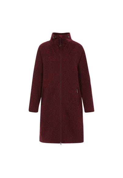 SCHMUDDELWEDDA Übergangsjacke burgundy melange