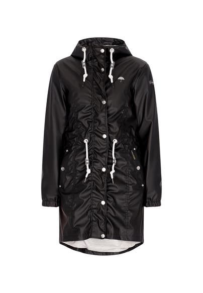 SCHMUDDELWEDDA Regenjacke Schwarz