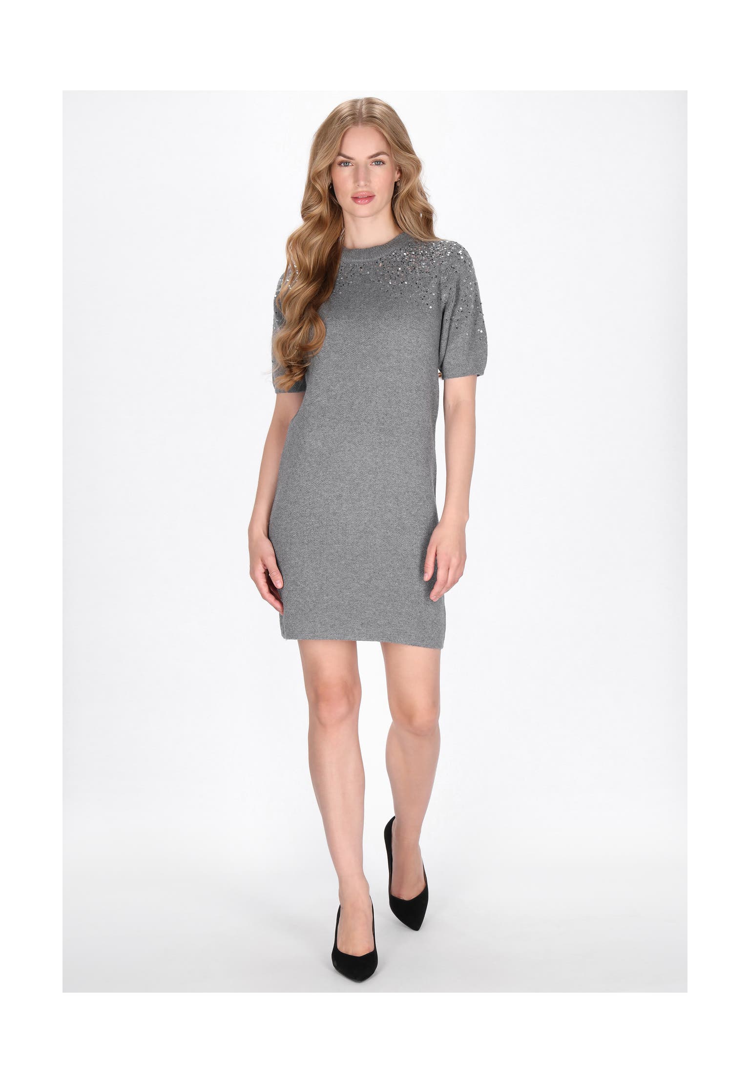 DREIMASTER Casual-Kleid grey melange, Bild 1