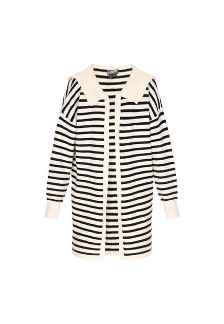 DREIMASTER Strickjacke offwhite black