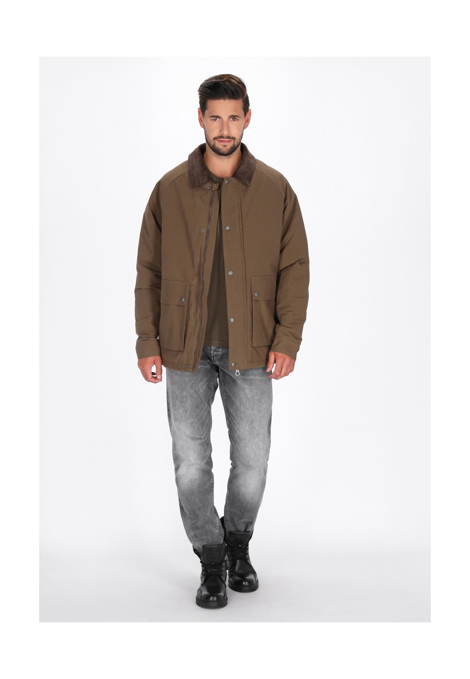 DREIMASTER Übergangsjacke mud, Bild 1