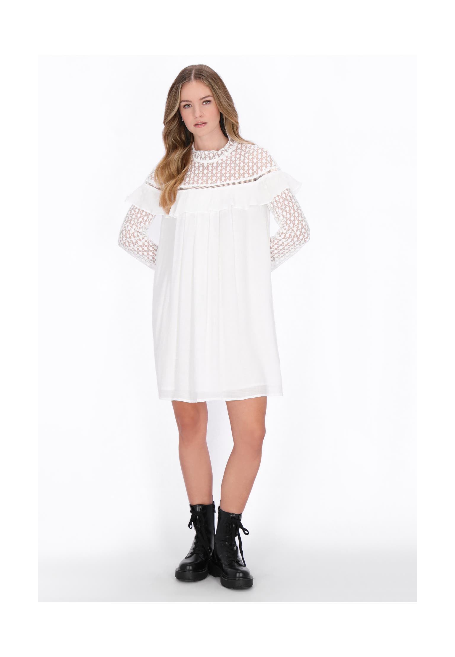 DREIMASTER Casual-Kleid cloud white, Bild 1