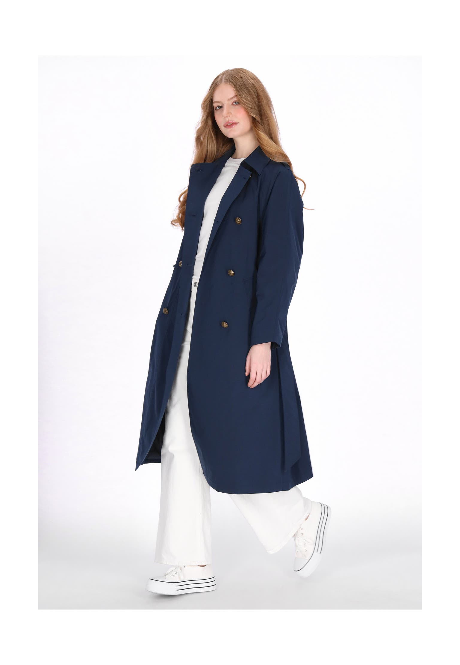 DREIMASTER Mantel navy, Bild 1