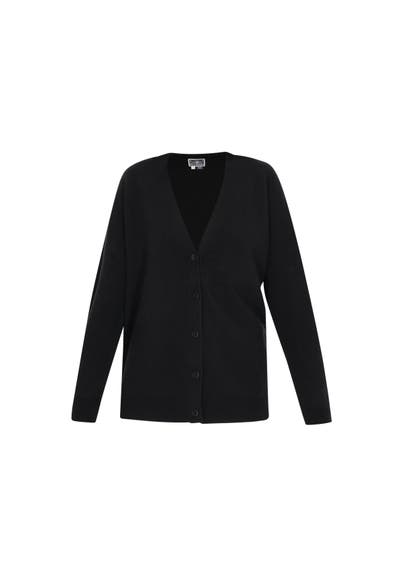 DREIMASTER Strickjacke black
